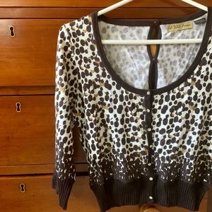 Vintage GUESS Polka Dot Sweater